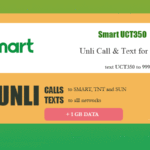 Smart UCT350- unli call and text
